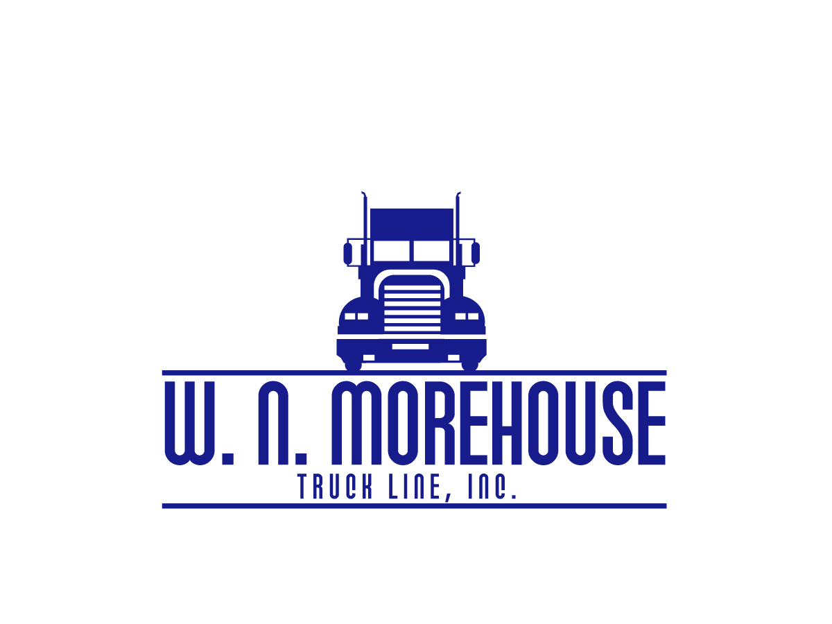 Logo Design by the.x for W N Morehouse Truck Line, Inc. | Design #1874939