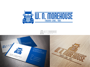 Logo Design by the.x for W N Morehouse Truck Line, Inc. | Design: #1874948