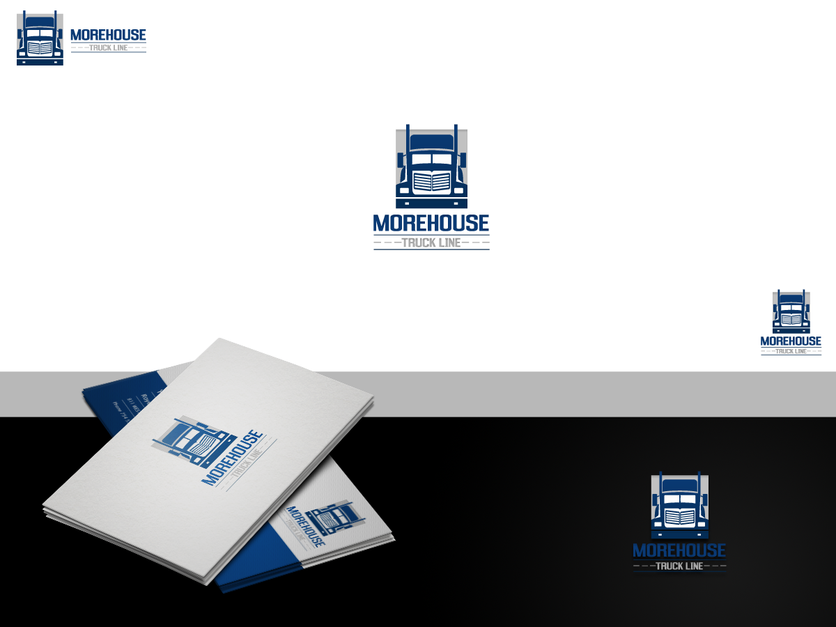 Logo Design by Anhlee for W N Morehouse Truck Line, Inc. | Design #1868299