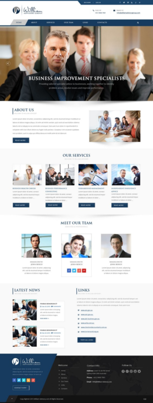 Web Design by pb for this project | Design: #7677855
