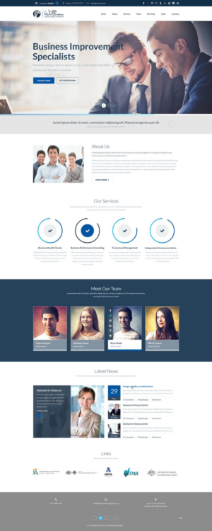 Web Design by pb for this project | Design: #7677858