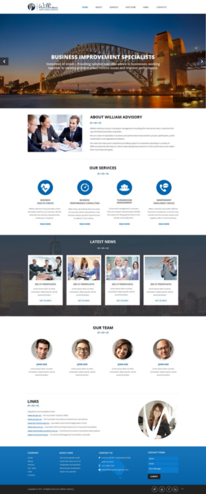 Web Design by pb for this project | Design: #7677860