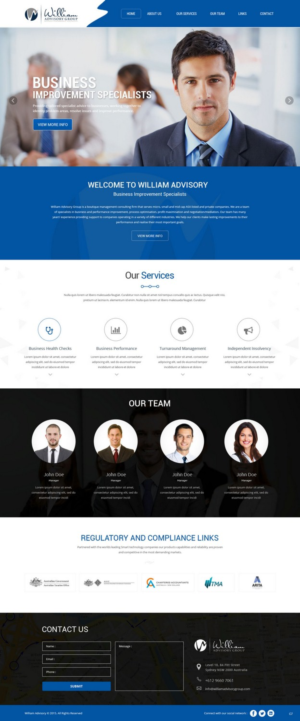 Web Design by pb for this project | Design: #7677863