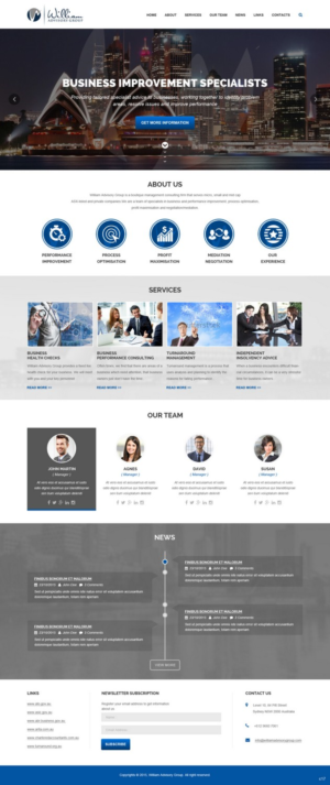 Web Design by pb for this project | Design: #7677866