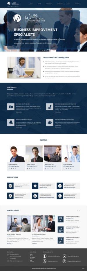 Web Design by pb for this project | Design: #7677870