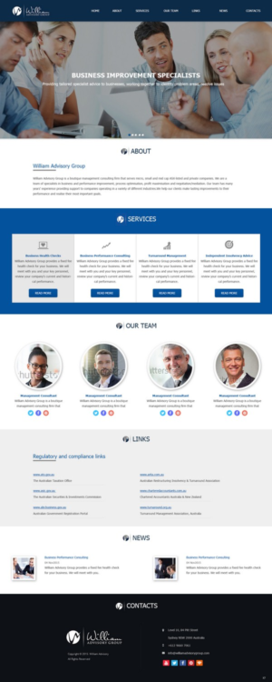 Web Design by pb for this project | Design: #7677871