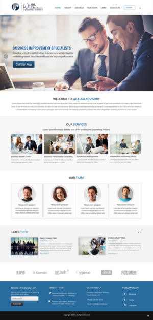 Web Design by pb for this project | Design: #7681682