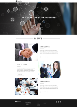 Web Design by dii for this project | Design: #7707049