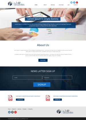 Web Design by pujakundu661 for this project | Design #7702599