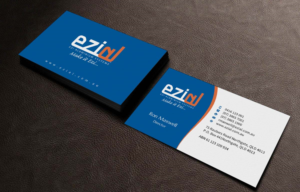 Business Card Design by INDIAN_Ashok for Ezi Aluminium Systems Pty Ltd  | Design: #7432275