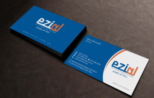 Business Card Design by INDIAN_Ashok for Ezi Aluminium Systems Pty Ltd  | Design: #7432289