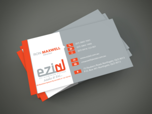 Visitenkarten-Design von Selda für Ezi Aluminium Systems Pty Ltd  | Design: #7432334