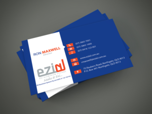 Visitenkarten-Design von Selda für Ezi Aluminium Systems Pty Ltd  | Design: #7432338