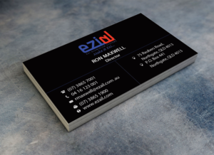 Business Card Design by Lanka Ama for Ezi Aluminium Systems Pty Ltd  | Design: #7433699