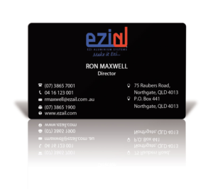 Business Card Design by Lanka Ama for Ezi Aluminium Systems Pty Ltd  | Design: #7433700