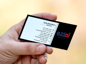 Business Card Design by Lanka Ama for Ezi Aluminium Systems Pty Ltd  | Design: #7433701