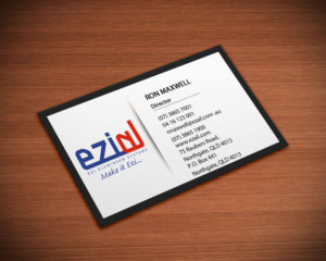 Business Card Design by Lanka Ama for Ezi Aluminium Systems Pty Ltd  | Design: #7433702