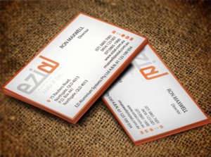 Business Card Design by Lanka Ama for Ezi Aluminium Systems Pty Ltd  | Design: #7433718