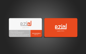 Business Card Design by chandrayaan.creative for Ezi Aluminium Systems Pty Ltd  | Design: #7444138