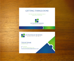 Logo Design by T I K H E - L M W for Outsourced Business Solutions | Design: #7506653