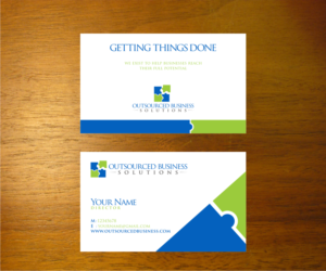 Logo Design by T I K H E - L M W for Outsourced Business Solutions | Design: #7506714