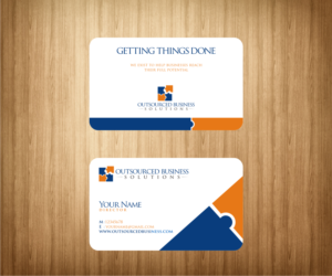 Logo Design by T I K H E - L M W for Outsourced Business Solutions | Design: #7567197