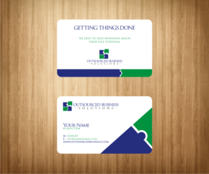 Logo Design by T I K H E - L M W for Outsourced Business Solutions | Design: #7578809