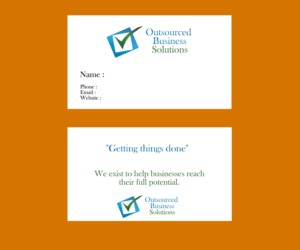 Logo Design by zayed Imam for Outsourced Business Solutions | Design: #7526509