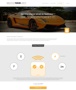 Web Design by dii for Innovative Parking Limited | Design: #7493963