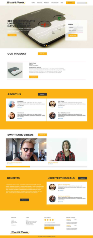 Diseño Web por Craftedium para Innovative Parking Limited | Diseño #7431684