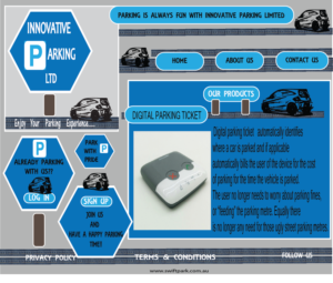 Diseño Web por Arthi para Innovative Parking Limited | Diseño #7526238