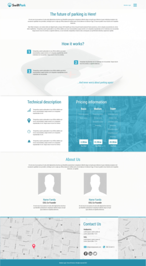 Diseño Web por Duke para Innovative Parking Limited | Diseño #7516189