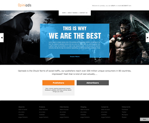 Web-Design von Omee für dieses Projekt | Design: #1876720