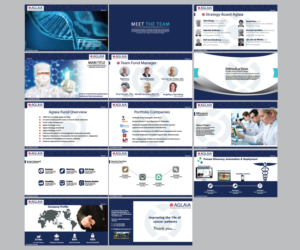PowerPoint Design by Khan01 for Aglaia Biomedical Ventures | Design: #7503852