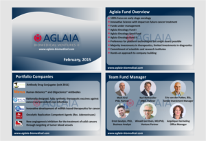 PowerPoint Design by noed for Aglaia Biomedical Ventures | Design: #7507218