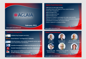 PowerPoint Design by noed for Aglaia Biomedical Ventures | Design #7507220
