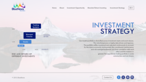 Web Design by dii for Blue Nova Advisors AG | Design: #7462209