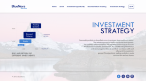 Web Design by dii for Blue Nova Advisors AG | Design: #7488859