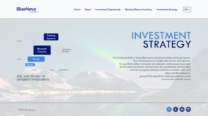 Web Design by dii for Blue Nova Advisors AG | Design: #7488860