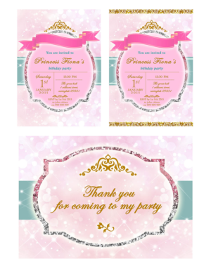 Diseño de Invitación por maricreatives para este proyecto | Diseño: #7700064