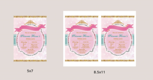 Design Invitation par maricreatives