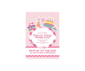 Diseño de Invitación por cheper para este proyecto | Diseño: #7569038