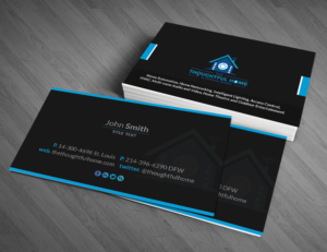Business Card Design by  Artman for The Thoughtful Home by JWhitaker Designs | Design: #7444870