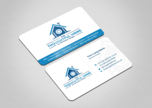 Business Card Design by INDIAN_Ashok for The Thoughtful Home by JWhitaker Designs | Design: #7435333