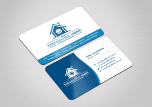 Business Card Design by INDIAN_Ashok for The Thoughtful Home by JWhitaker Designs | Design: #7435334
