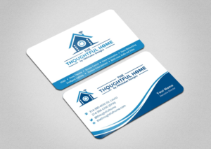 Business Card Design by INDIAN_Ashok for The Thoughtful Home by JWhitaker Designs | Design: #7435337