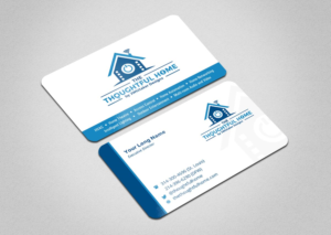 Business Card Design by INDIAN_Ashok for The Thoughtful Home by JWhitaker Designs | Design: #7435338