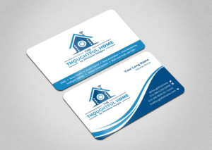 Business Card Design by INDIAN_Ashok for The Thoughtful Home by JWhitaker Designs | Design: #7435341