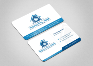 Business Card Design by INDIAN_Ashok for The Thoughtful Home by JWhitaker Designs | Design: #7435342