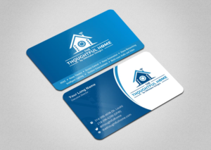 Business Card Design by INDIAN_Ashok for The Thoughtful Home by JWhitaker Designs | Design: #7435345